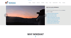 Desktop Screenshot of nokshaworld.com